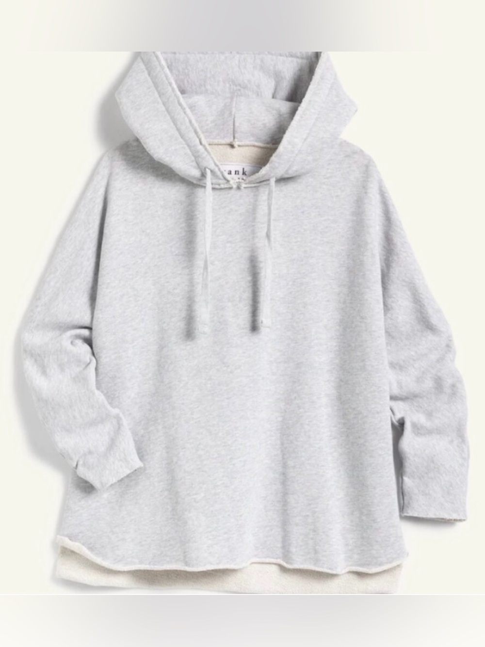 Frank & Eileen 🌟NEW🌟 Kane Gray Melange Hoodie Pullover - Size Large